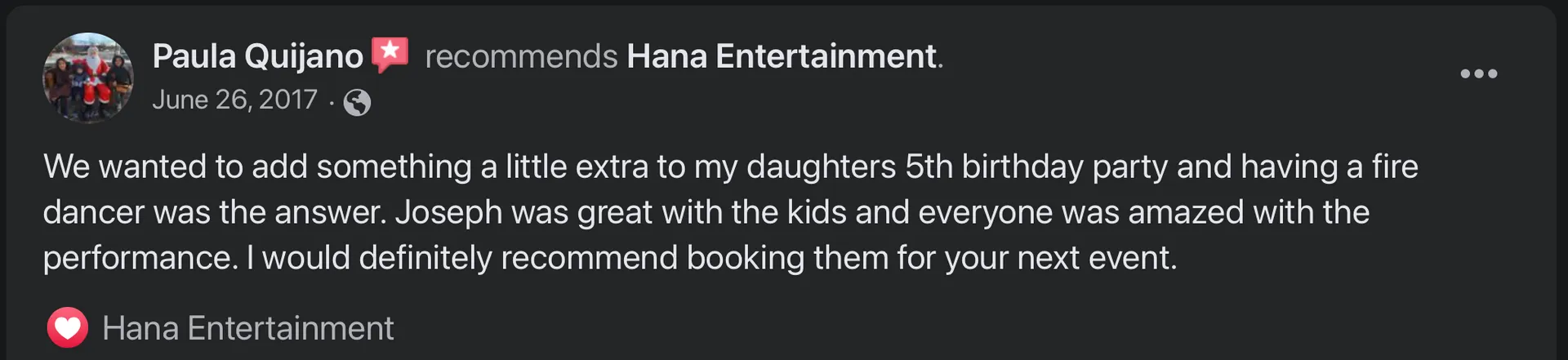Paula Quijano Testimonial